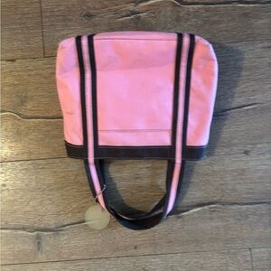 Pink and Black small Tote Bag